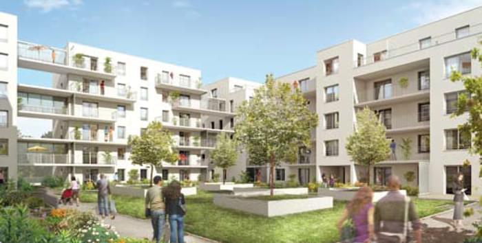 Résidence à Vaulx en Velin TVA 7%, Programme BBC, Petits prix, Belles prestations,