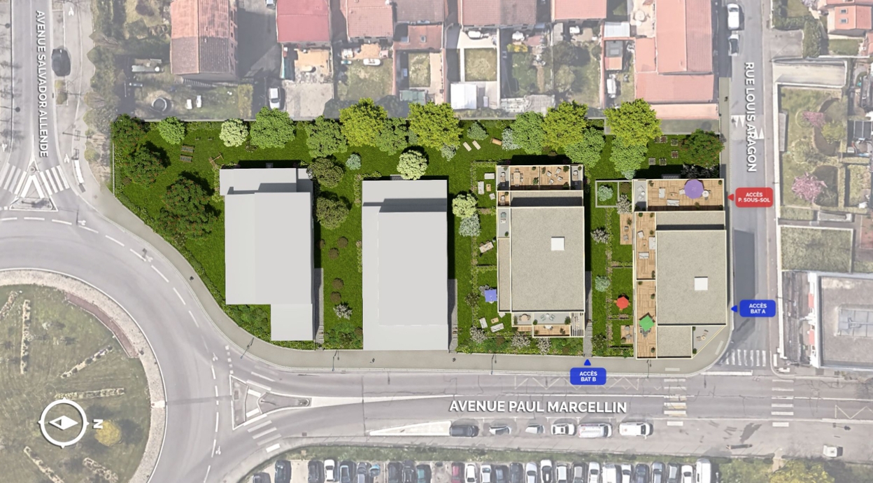 Résidence à Vaulx en Velin Secteur Village Faibles Charges Proches des commerces Résidence à Vaulx en Velin Secteur Village, Faibles Charges, Proches des commerces, ,