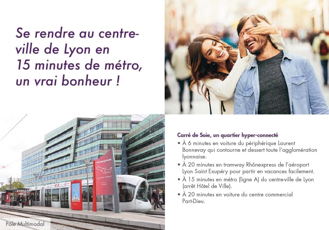 Résidence à Vaulx en Velin 2 centre commerciaux écoles et collège nature omniprésente Résidence à Vaulx en Velin 2 centre commerciaux, écoles et collège, nature omniprésente,