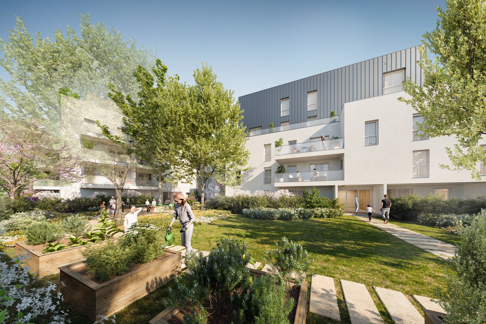 Achat immobilier neuf   livrable 2024 quartier Moulin à Vent 