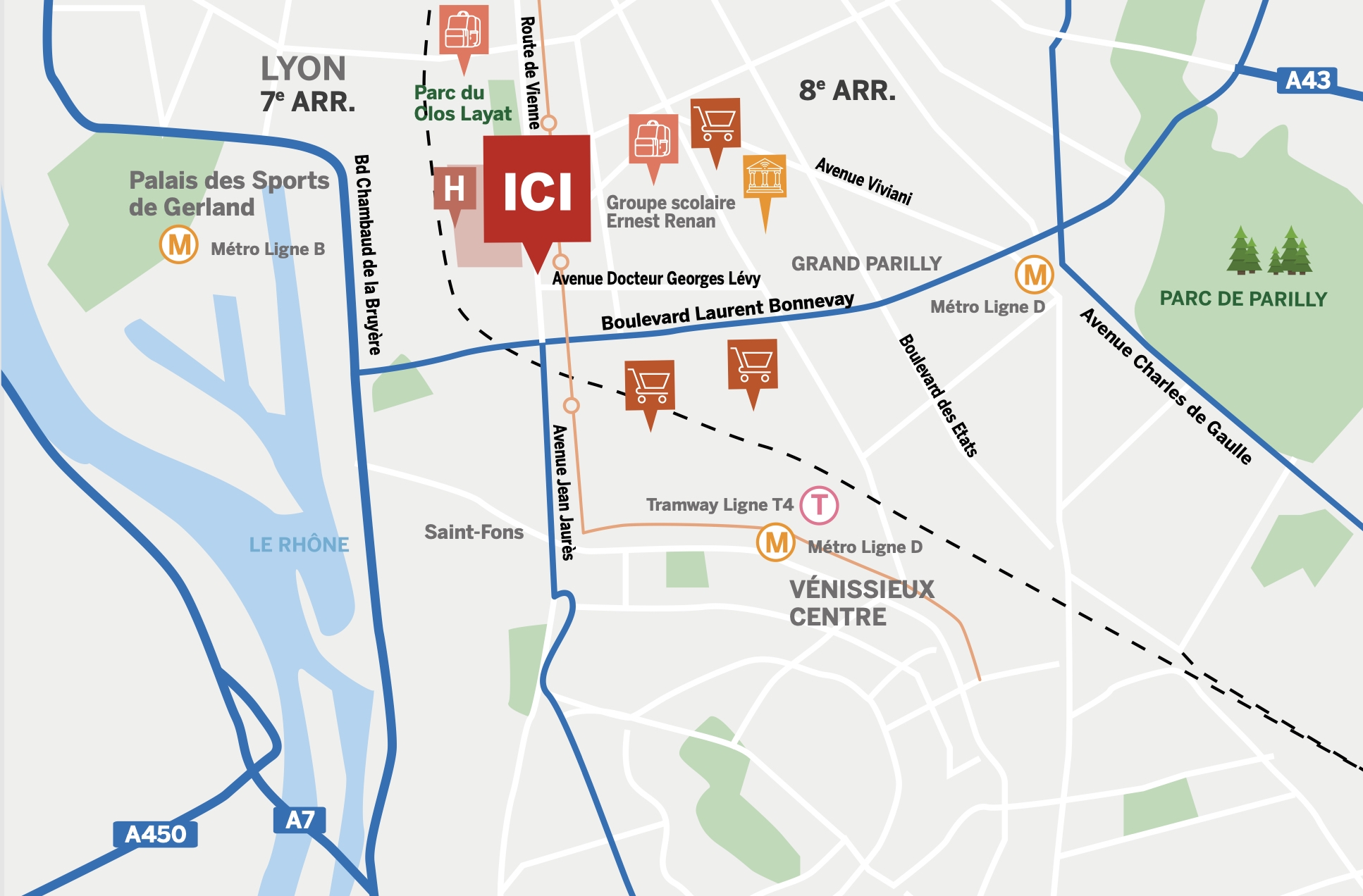 Résidence à Venissieux A 15 Minutes à pied du Tram Proches écoles et commerces Résidence à Venissieux A 15 Minutes à pied du Tram, Proches écoles et commerces,
