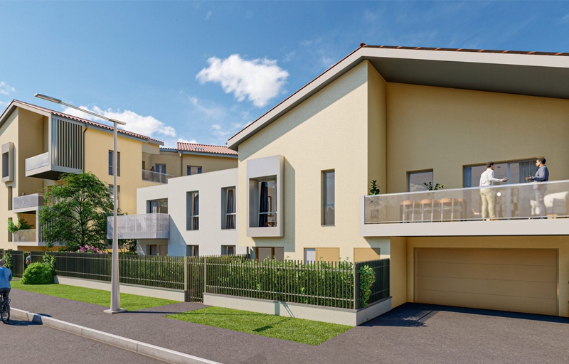Achat programme immobilier neuf Villefranche sur Saône TVA réduite  quartier Résidentiel 