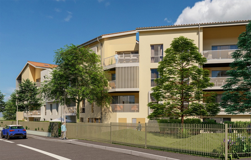 Achat programme immobilier neuf Villefranche sur Saône TVA réduite  quartier Résidentiel 