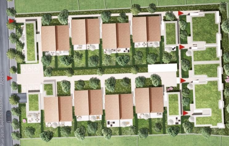 Résidence à Villefranche sur Saône Idéal investissement immobilier, Résidence calme, Jardins privatifs,