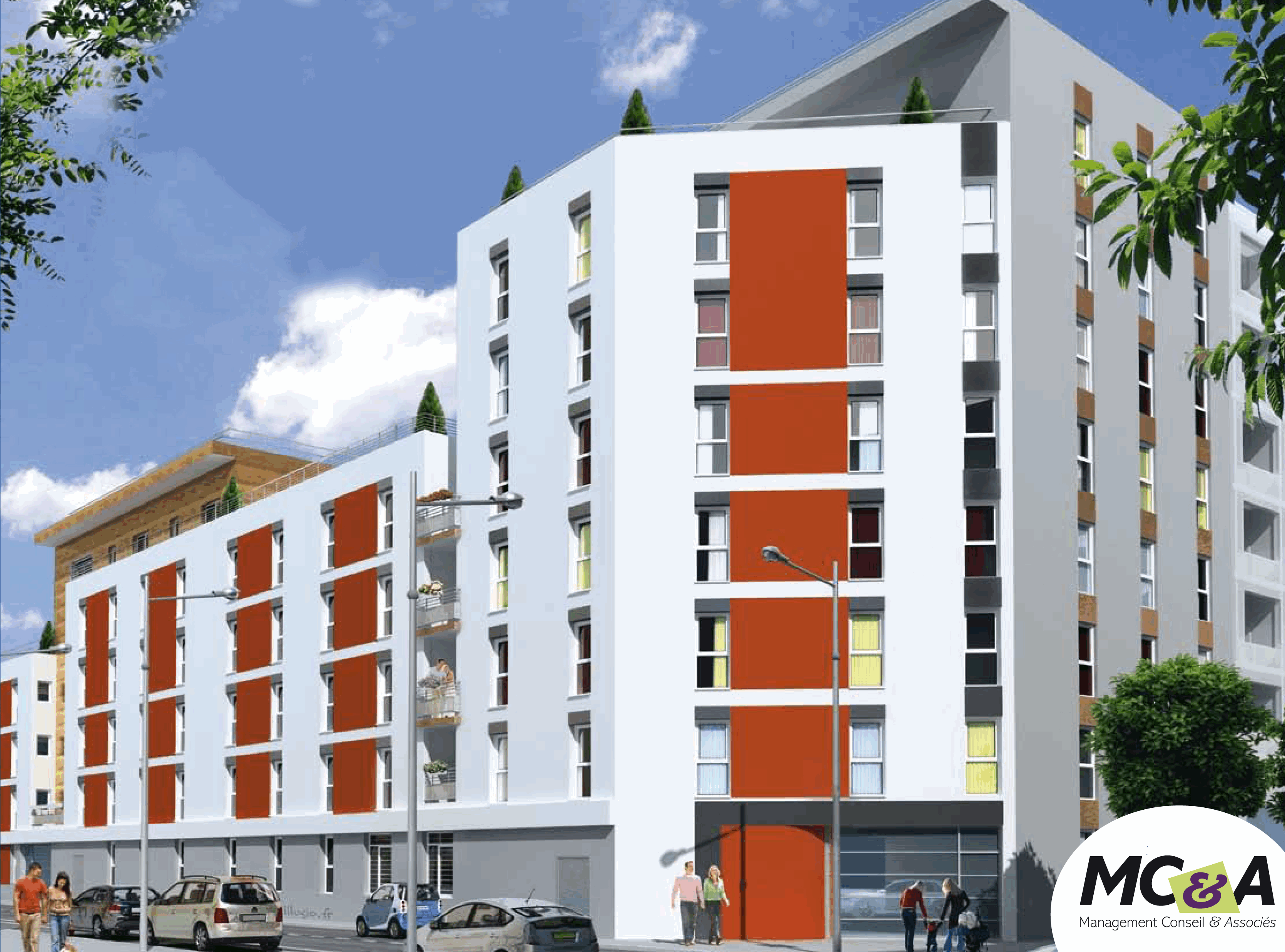 Résidence à Villeurbanne ,