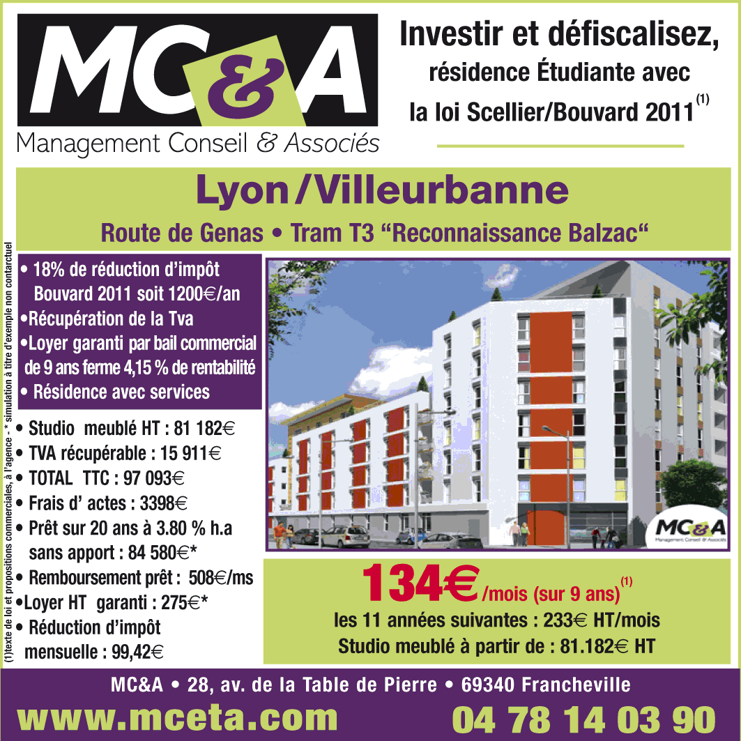 Résidence à Villeurbanne ,