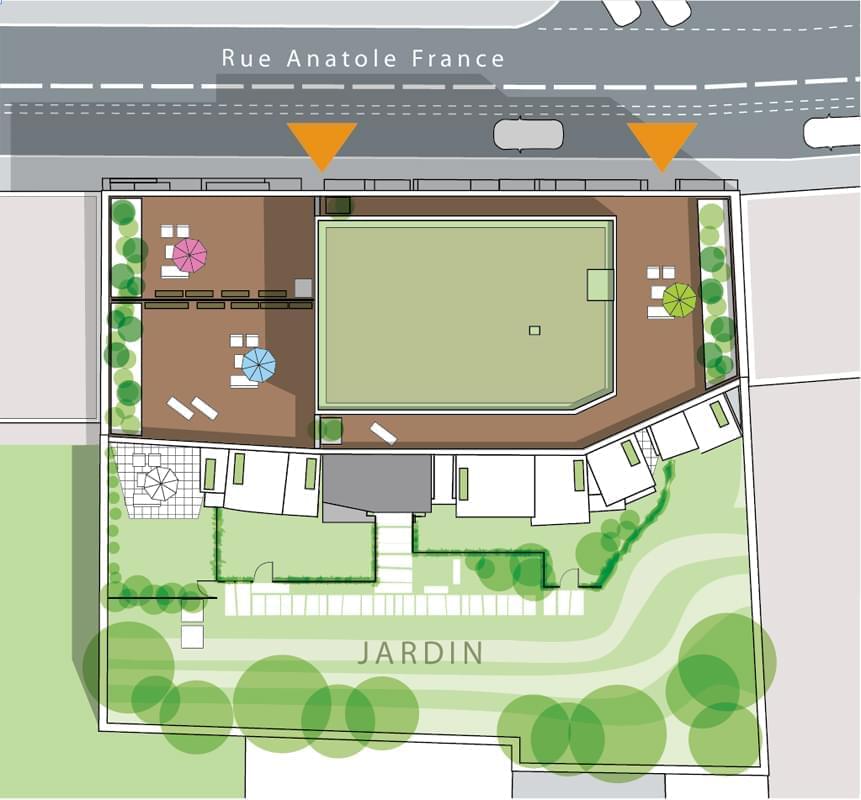 Résidence à Villeurbanne Un emplacement ultra central Proche de tout (écoles, transports) Du T1 au grand T5 toit terrasse Résidence à Villeurbanne Un emplacement ultra central, Proche de tout (écoles, transports), Du T1 au grand T5 toit terrasse,
