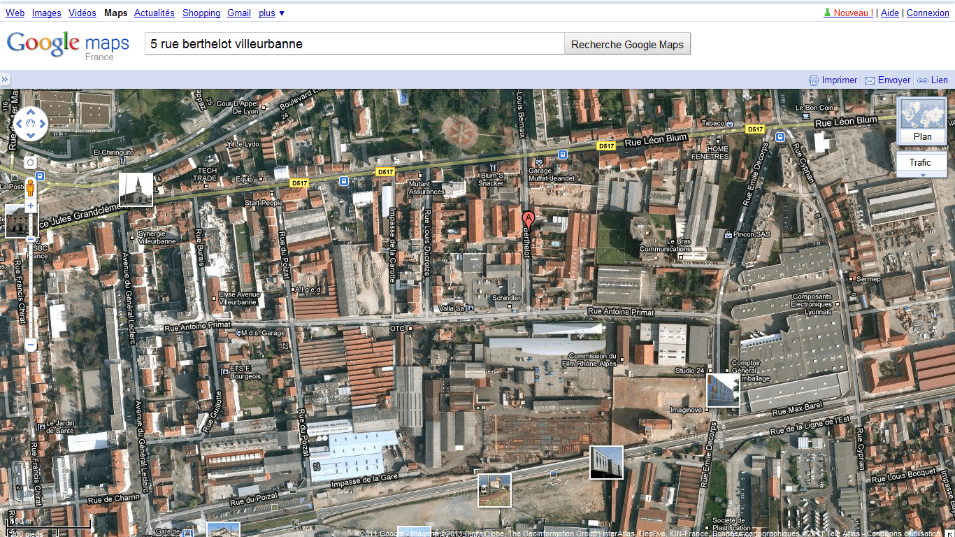 Résidence à Villeurbanne Quartier vivant, Nombreux commerces, Programme BBC, Appartements lumineux, Orientés Sud ou Ouest,