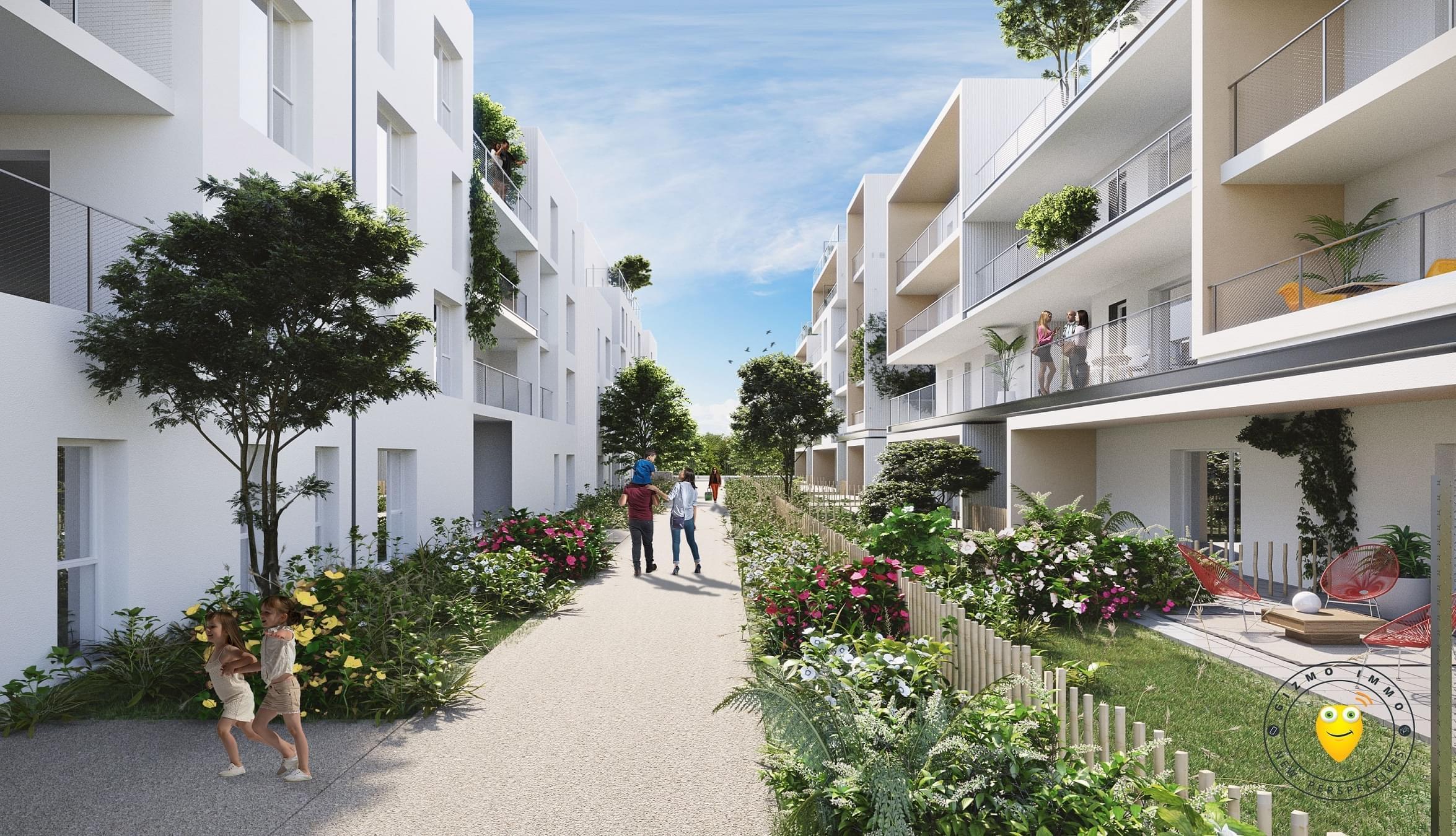 Programme Garden Village avenue Roger Salengro 69100 Villeurbanne