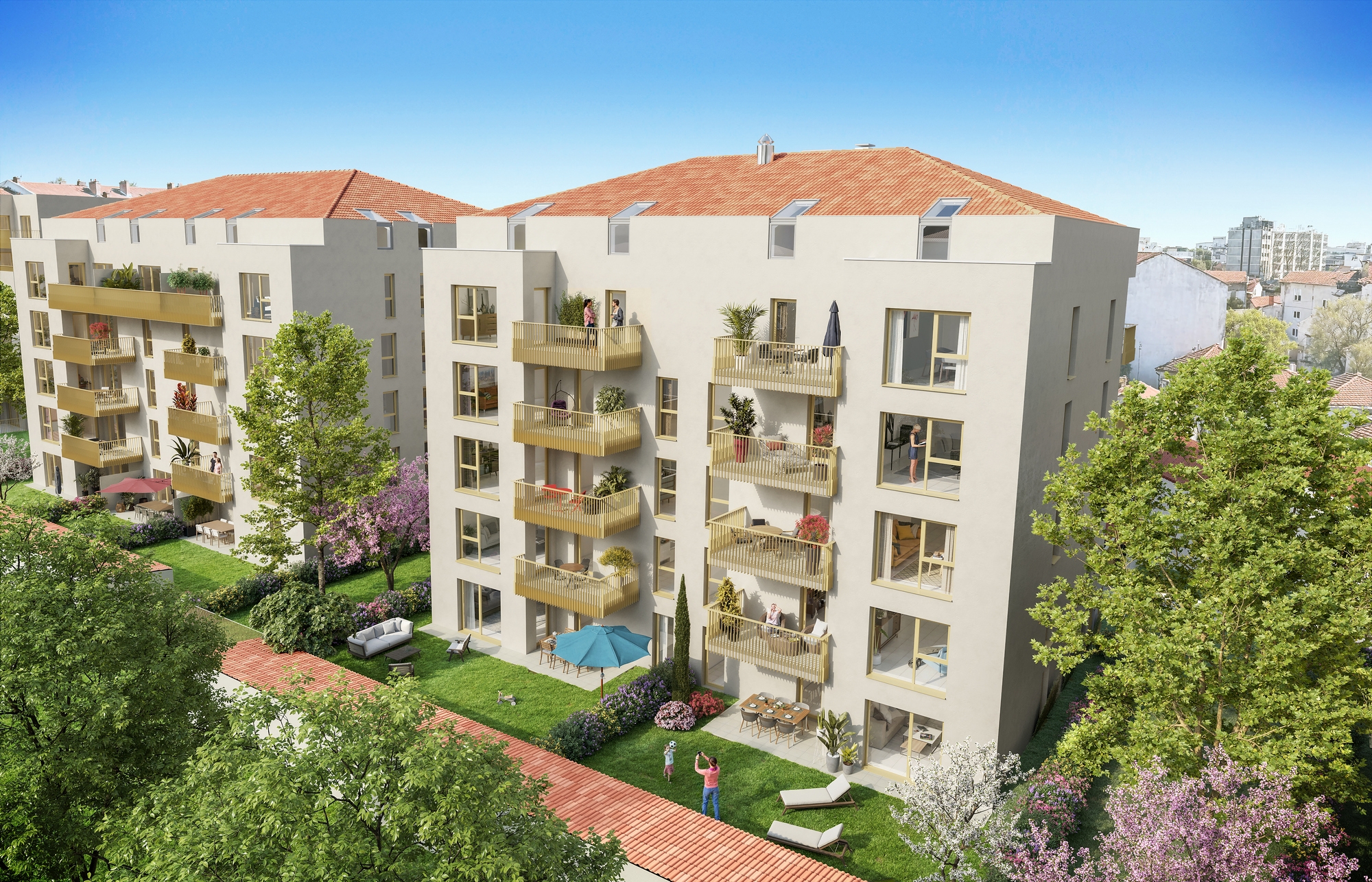 Résidence à Villeurbanne Situé en plein coeur de Villeurbanne proche de tous les commerces de proximité  Gratte ciel école Beth  M, ,