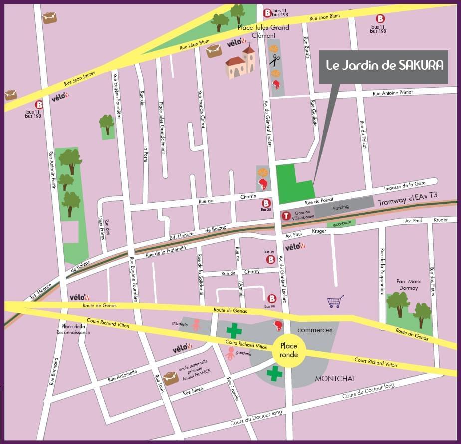 Résidence à Villeurbanne Superbes prestations, Jardin magnifique, Grande qualité de programme,