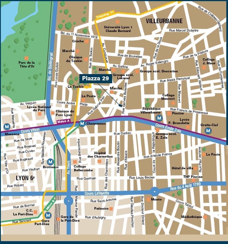 Résidence à Villeurbanne ,