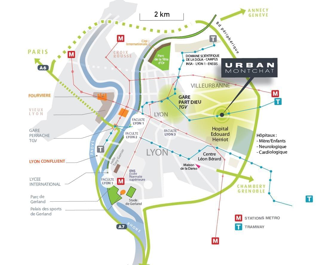 Résidence à Villeurbanne ,