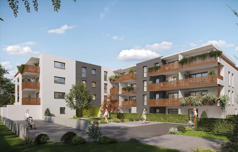 Résidence à La Motte-Servolex Toutes commodités proche de la résidence, Entre lacs et montagnes, Éligible investissement Pinel,