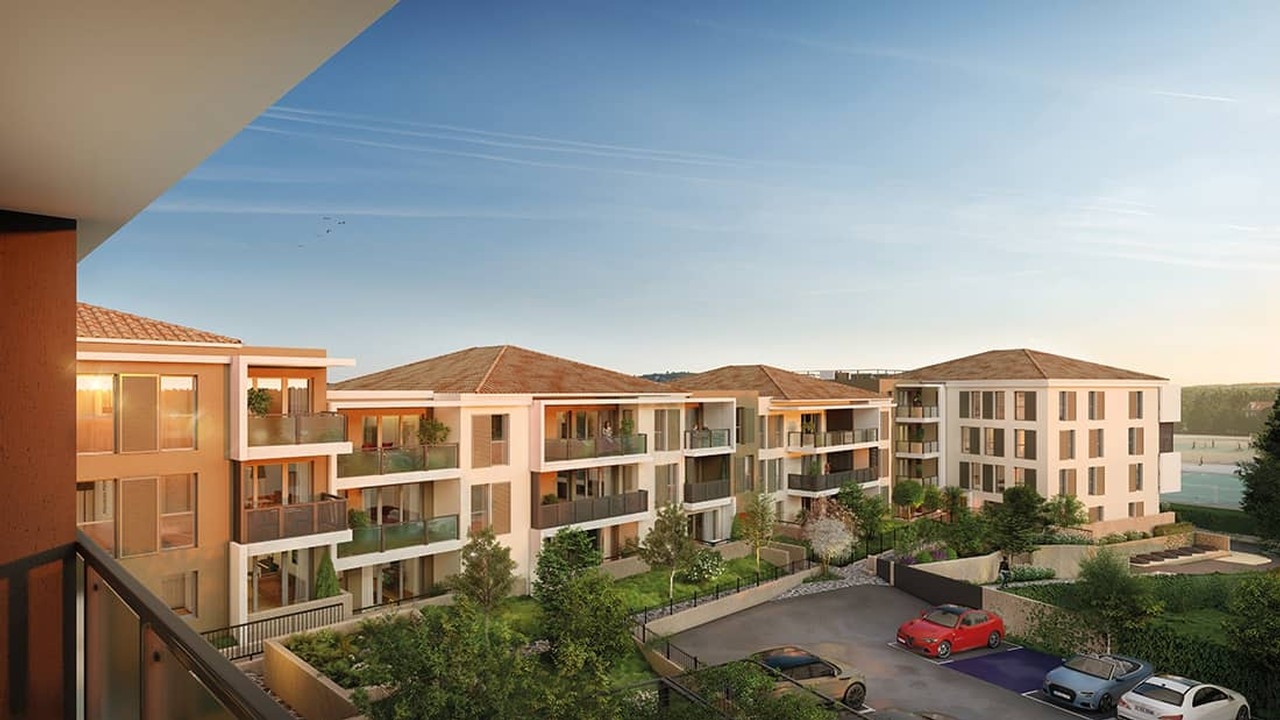 Résidence à Draguignan Espaces extérieurs pour tous les appartements, Charme provençal, , ,