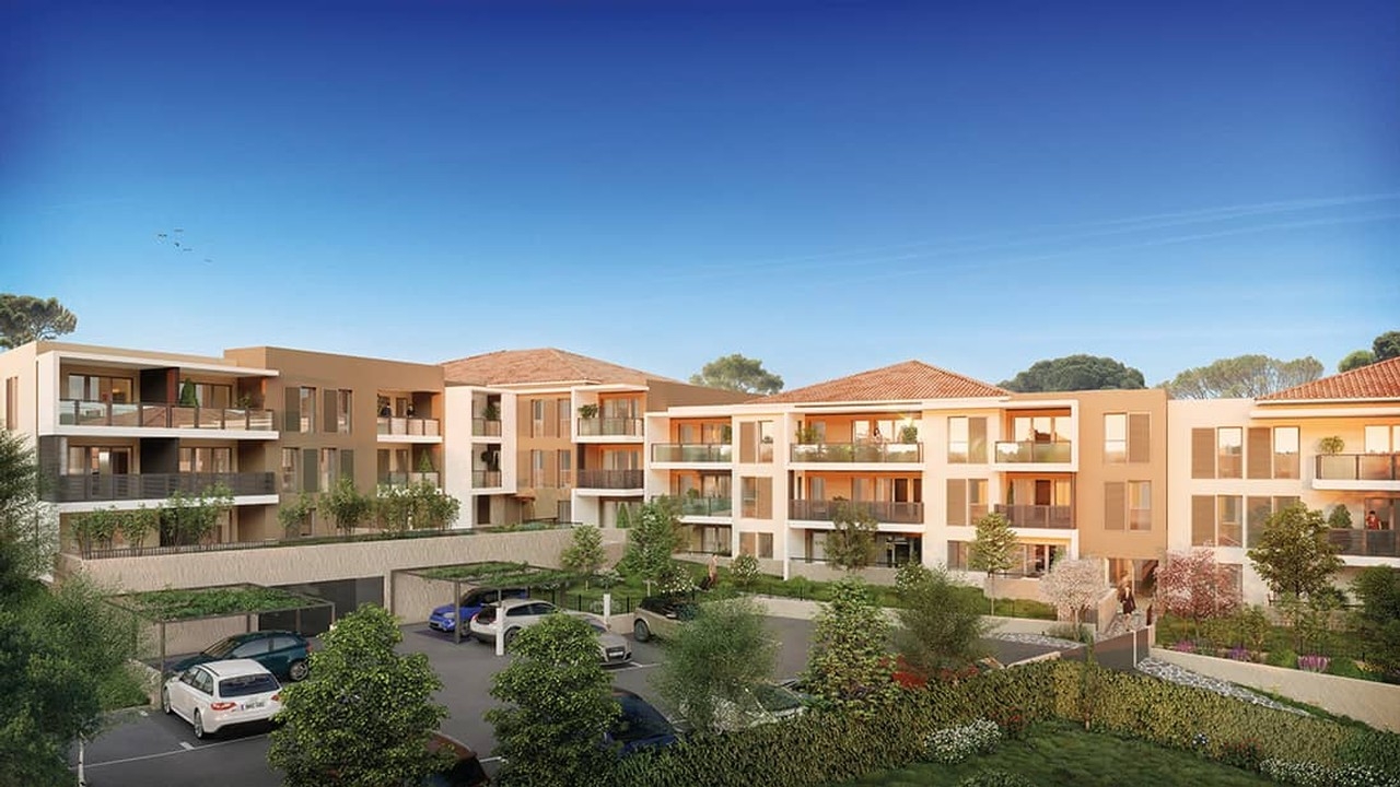 Résidence à Draguignan Espaces extérieurs pour tous les appartements, Charme provençal, , ,