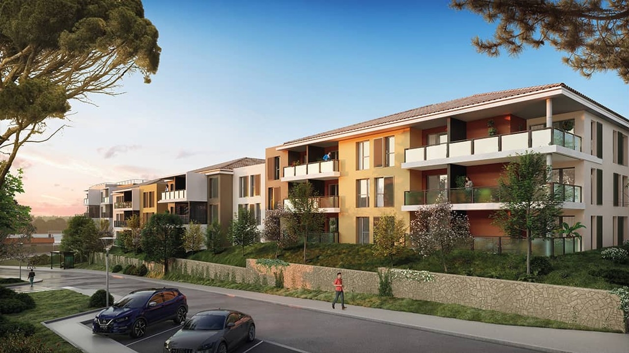 Résidence à Draguignan Espaces extérieurs pour tous les appartements, Charme provençal, , ,