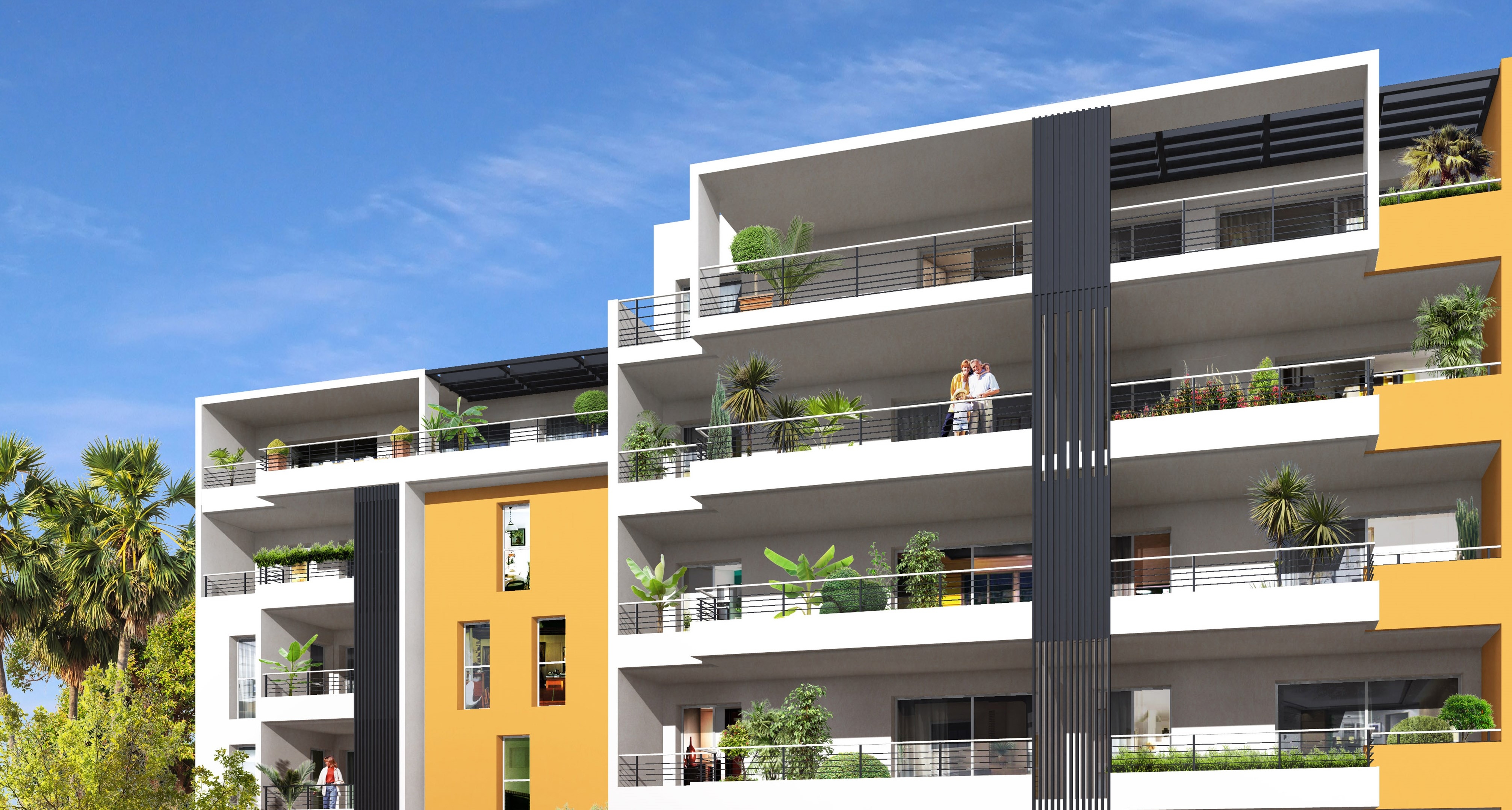 Résidence à Fréjus PROGRAMME AVEC TERRASSE AU BORD DE MER ,