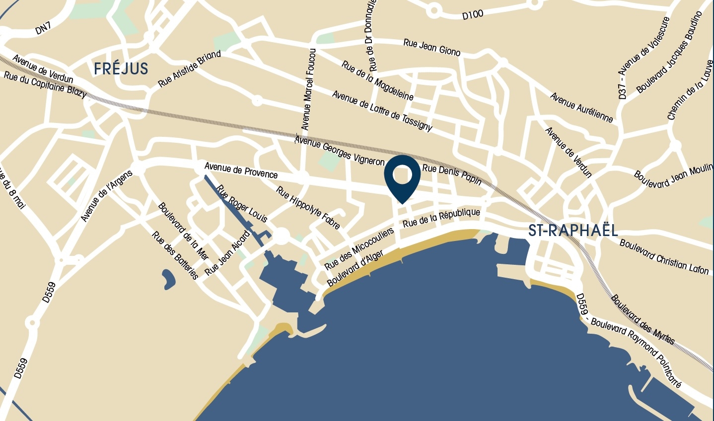 Résidence à Fréjus PROGRAMME AVEC TERRASSE AU BORD DE MER ,