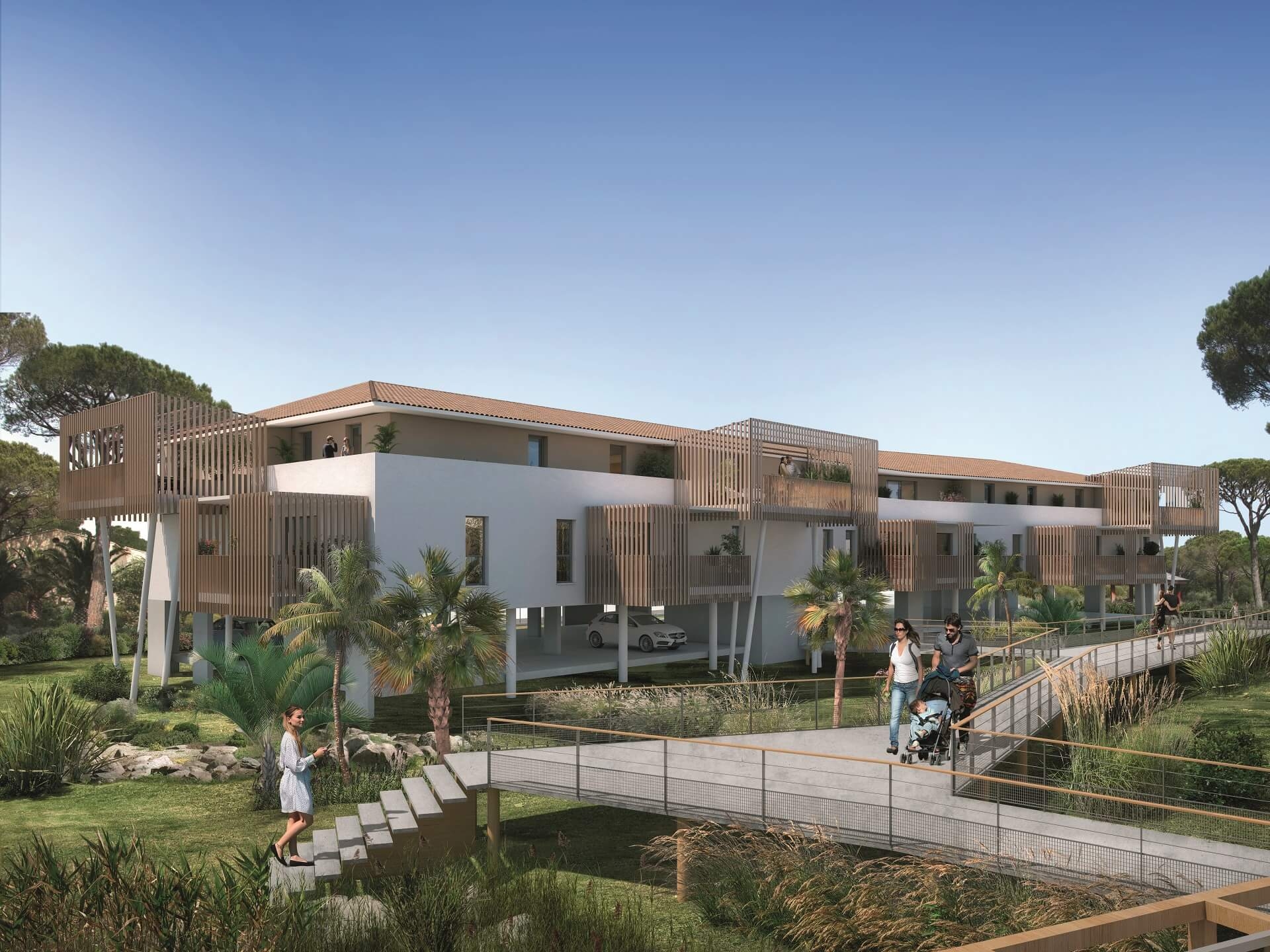 Résidence à La Londe-les-Maures petite residence au calme pres du port des plage en plein centre ville ,