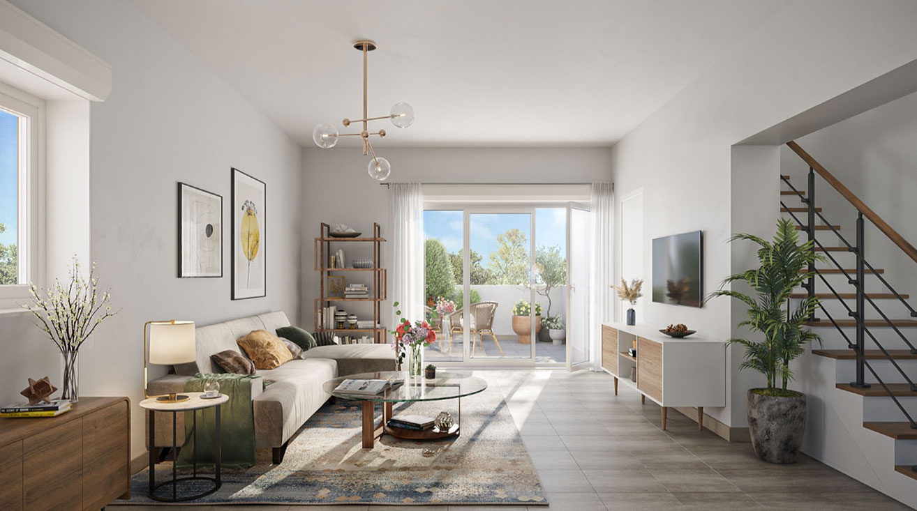 Résidence à Avignon À seulement 15 minutes* en voiture du centre-ville d'Avignon, la résidence bénéficie d'un environnement calme, à proximité de toutes les commodités nécessaires, pour faciliter votre quotidien.,