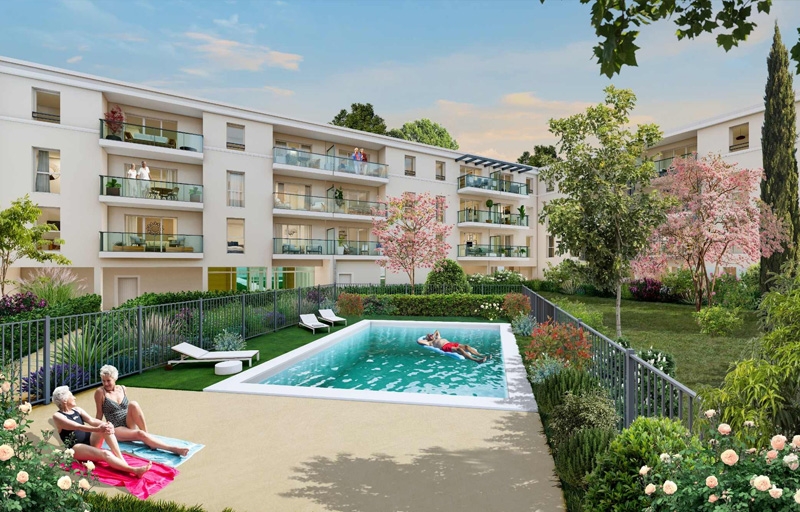 Résidence à Avignon Proche du centre-historique d'Avignon Piscines, salle de fitness, restaurants, .. Loyers garantis nets de charges Résidence à Avignon Proche du centre-historique d'Avignon, Piscines, salle de fitness, restaurants, .., Loyers garantis nets de charges,