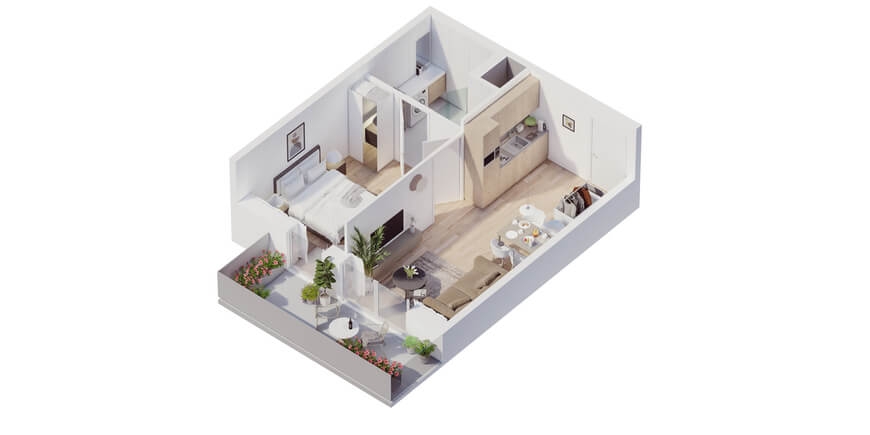 Résidence à Monteux ,