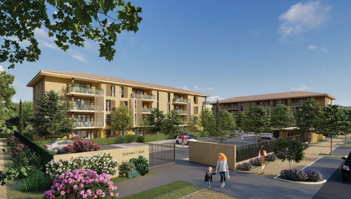 Résidence à Monteux tous les logements ont la vue sur le lac de BEAULIEU Résidence à Monteux tous les logements ont la vue sur le lac de BEAULIEU,