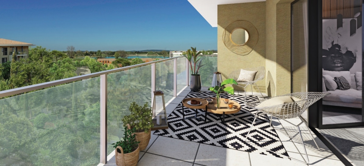 Résidence à Monteux tous les logements ont la vue sur le lac de BEAULIEU Résidence à Monteux tous les logements ont la vue sur le lac de BEAULIEU,