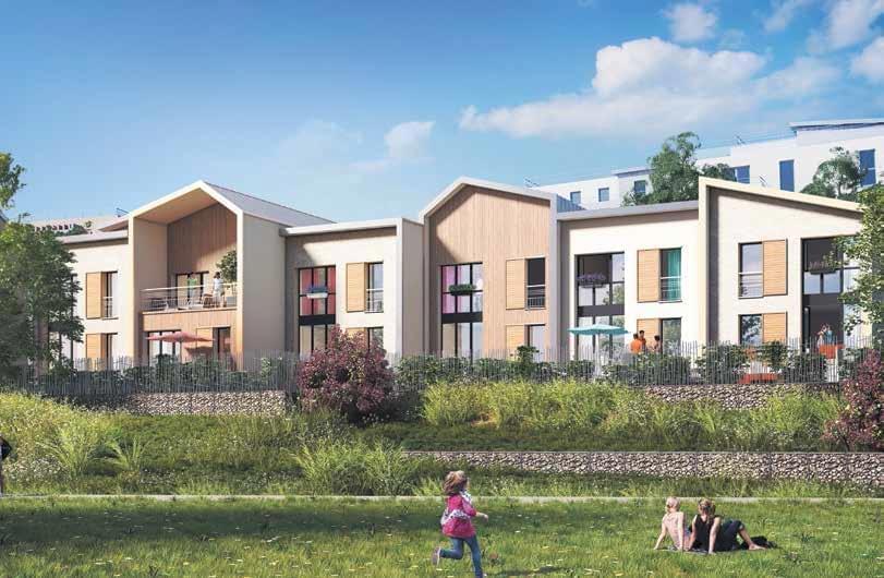 Résidence à Louveciennes Ecrin de verdure, Place commerçante, Basse Consommation,