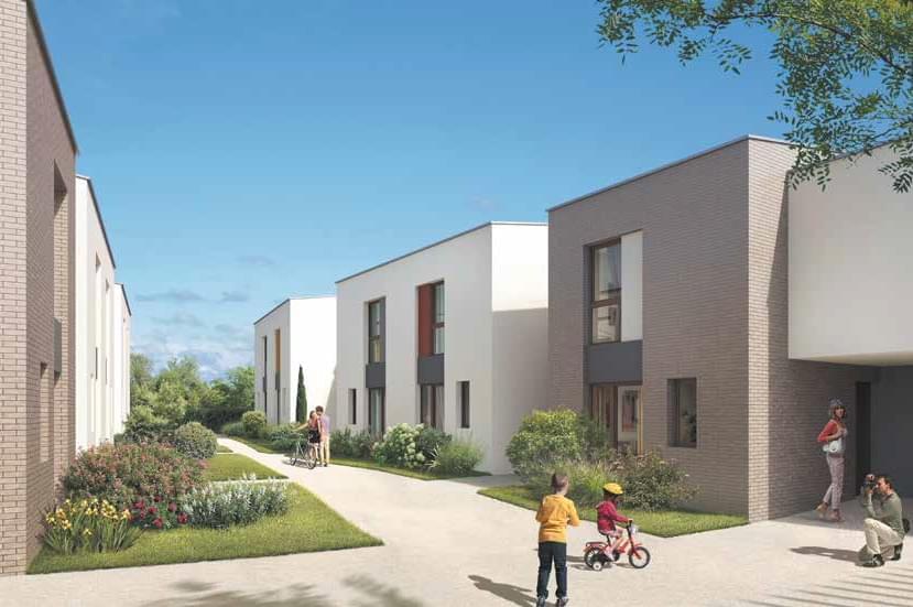 Résidence à Saint-Cyr-l'École Maisons neuves, Normes BBC RT 2012, Livraison rapide,